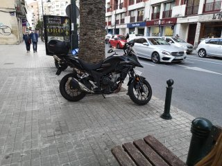 Honda CB500XA Negra Adventure
