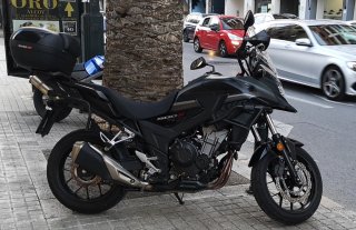 Honda CB500XA Negra Adventure