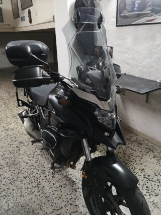 Honda CB500XA Negra Adventure