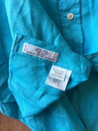 Camicia Brooks Brothers Uomo M slim Turchese