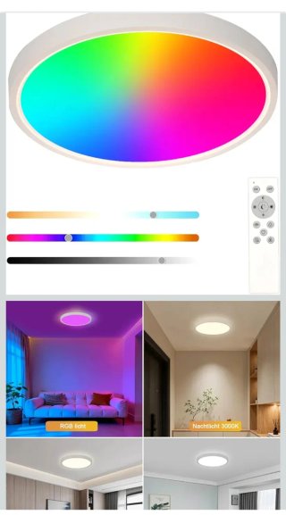 Lampada LED da soffitto dimmerabile