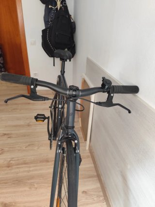 Bicicleta BTwin Decathlon Adulto Negra
