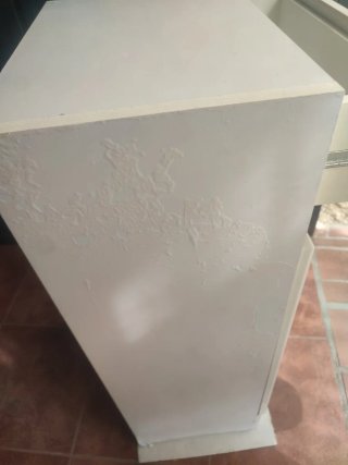 Mueble auxiliar para organizar la ropa sucia .
