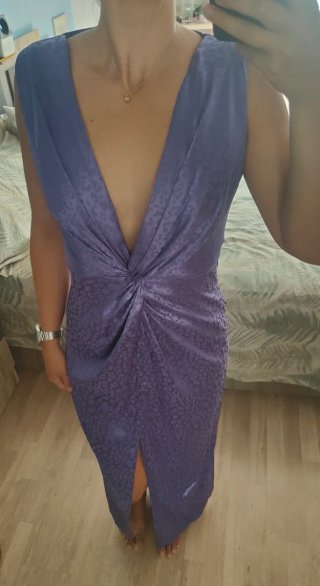 Vestido Morado Centella Talla 36