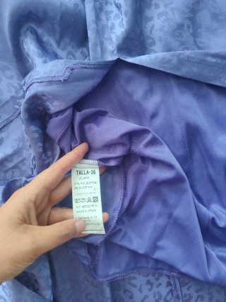 Vestido Morado Centella Talla 36