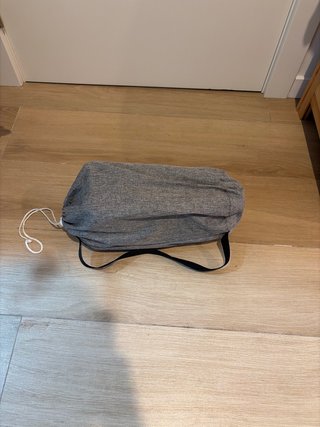 Cuna de viaje plegable para muñeco