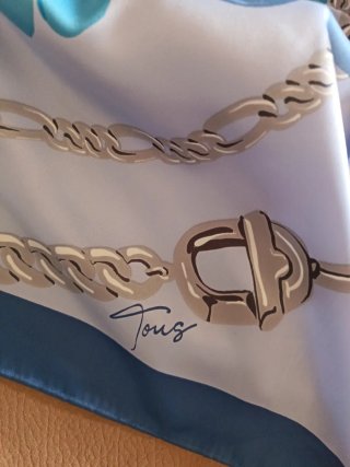 Pañuelo Tous Cadena Azul