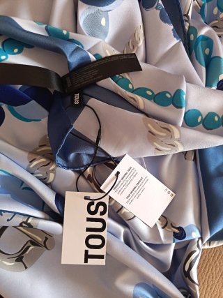 Pañuelo Tous Cadena Azul
