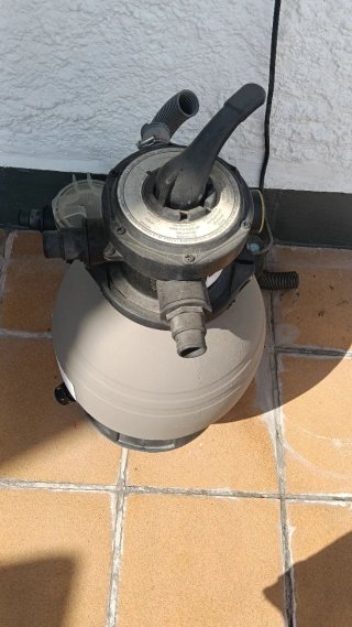 Depuradora de arena para piscina