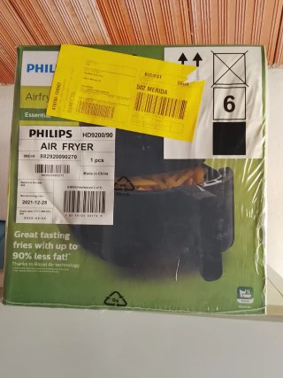 Freidora de aire Philips Essential sin estrenar