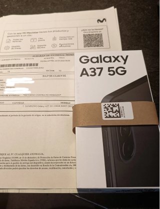 Samsung Galaxy A37 5G 128GB Gris Nuevo