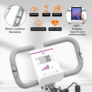 Bicicleta Estática Plegable