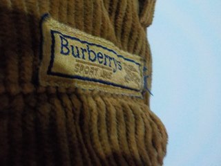 Pantalón Pana Vintage Burberrys Sport Line Talla 4