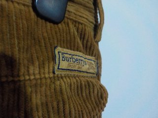 Pantalón Pana Vintage Burberrys Sport Line Talla 4