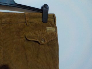 Pantalón Pana Vintage Burberrys Sport Line Talla 4