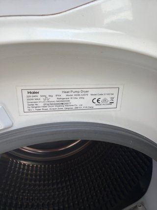 Secadora Haier 9 kg Bomba Calor
