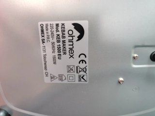 Asador de pollo y carne eléctrico