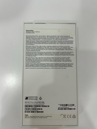 Caja iPhone 14 Plus (sin cable)
