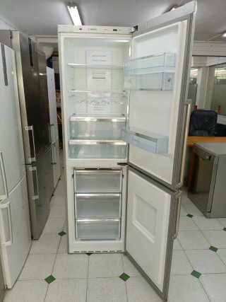 Nevera Bosch Acero Inoxidable 200/60cm A+ garantia