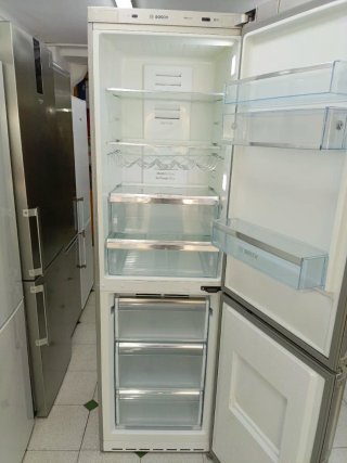 Nevera Bosch Acero Inoxidable 200/60cm A+ garantia