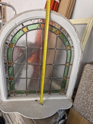 Ventana vidriera antigua