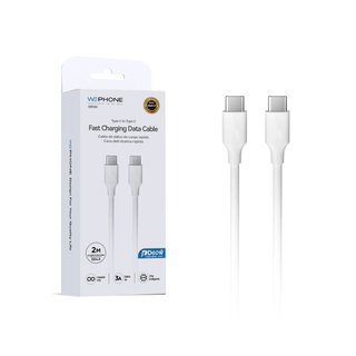 Cable WEPHONE USB-C a USB-C 2m PD60W