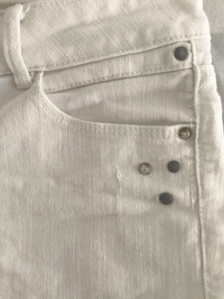 Shorts vaqueros blancos