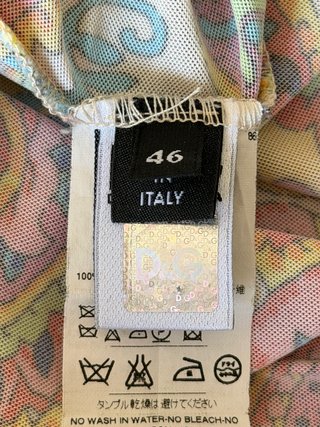 Vestito Dolce & Gabbana Donna 46 IT - L fantasia