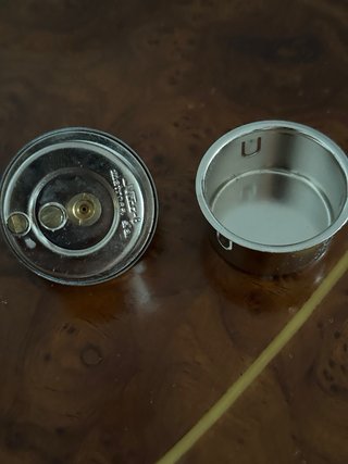 Mechero y cenicero de mesa años 70
