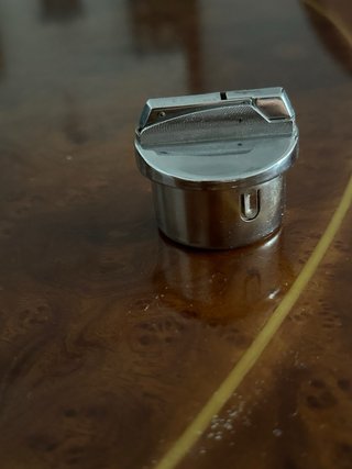 Mechero y cenicero de mesa años 70