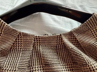 Vestito corto Nuna Lie a quadri, taglia XXS