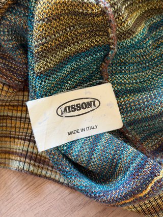 Gilet a maglia Missoni Uomo L Fantasia Multicolore