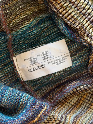 Gilet a maglia Missoni Uomo L Fantasia Multicolore
