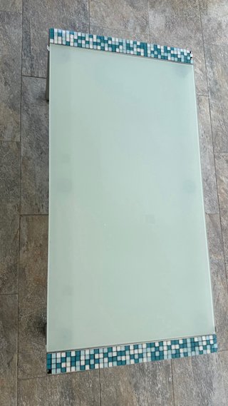 Juego de sillones de jardín aluminio y cristal