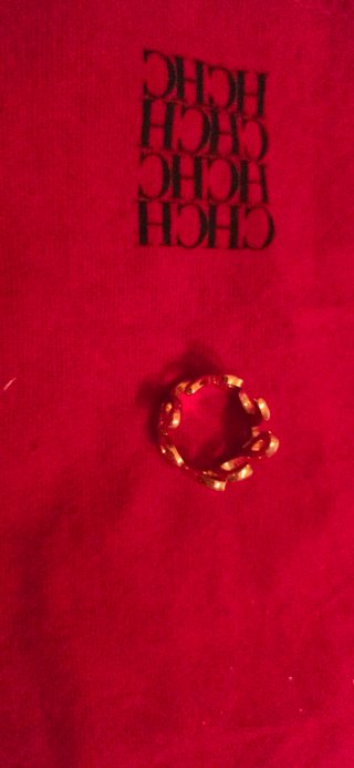 Anillo Carolina Herrera Oro Nuevo