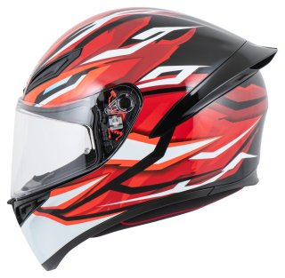 ¡13%DTO! AGV CASCO K1 S LION BLACK/RED/WHITE