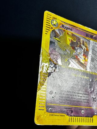Carte Pokémon Aquapolis con Hypno Holo Damaged