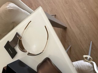 Gafas de Sol Loewe Marrón y Dorado