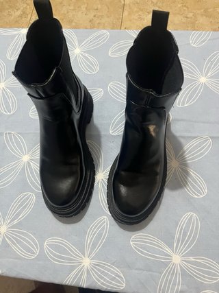 Botas Stradivarius Negras Talla 38