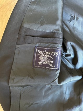 Giacca monopetto Burberry Uomo 50 IT - L Nero