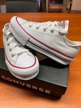 Zapatillas Converse Lona Blancas