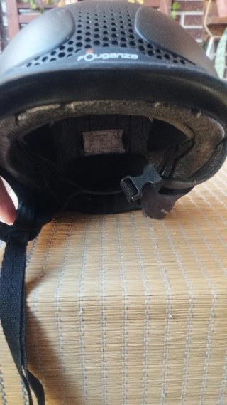Casco de equitación Fouganza negro talla XS