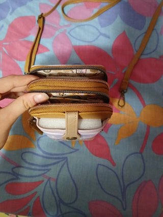 Bolso porta móvil Sweet Candy morado nuevo