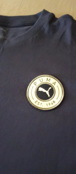 Maglietta Puma blu con numero 10
