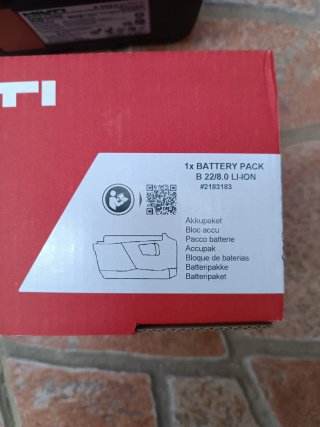 HILTI B 22/8.0 Li-Ion
