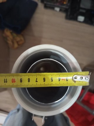 Tubo salida de humos