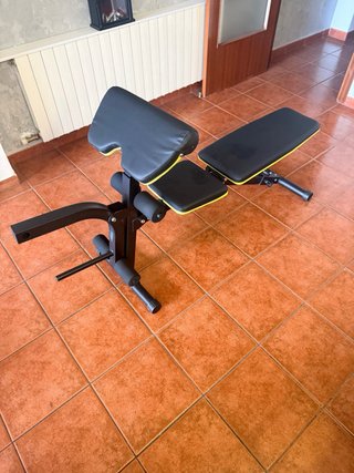Banco de musculación como nuevo Como nuevo