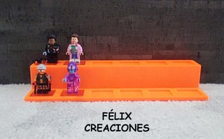 Expositor para figuras Lego