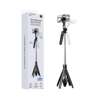 Palo Selfie Wephone WC37 Trípode Extensible 1.8M