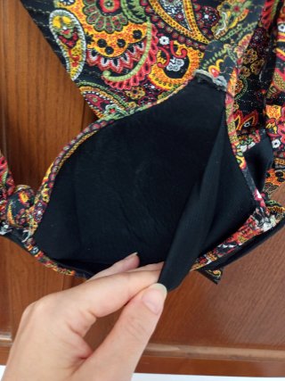 Costume paisley Calzedonia + Pareo